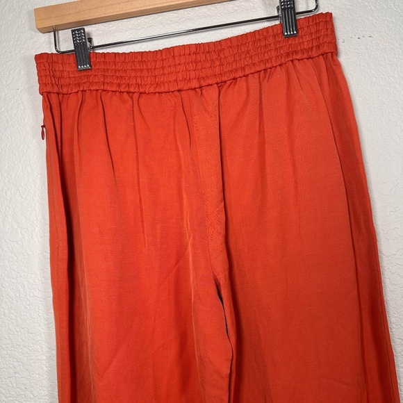 Theory Joliet Linen Blend Women's Pants 2 - Picture 8 of 10